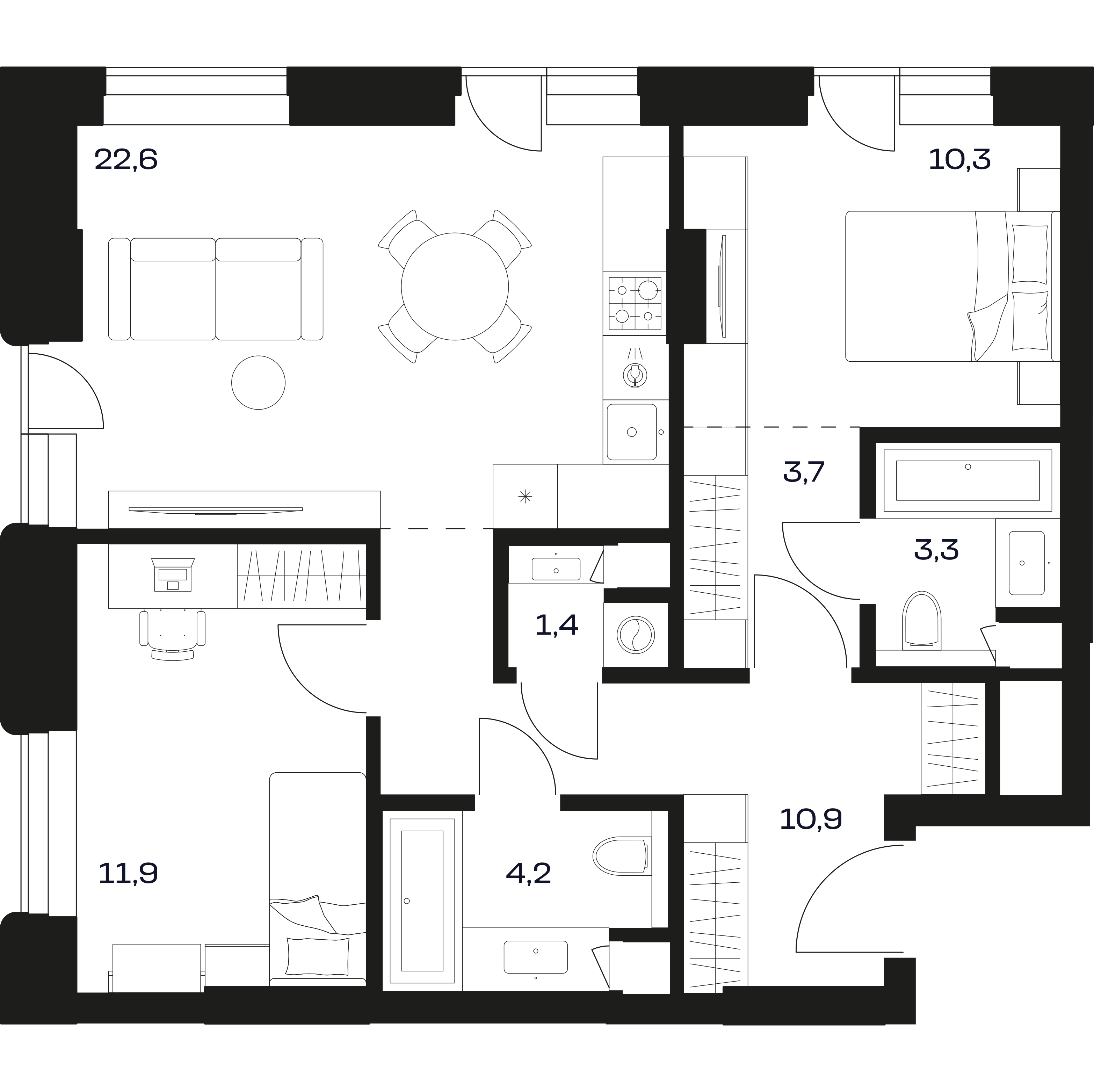 Планировка квартиры
