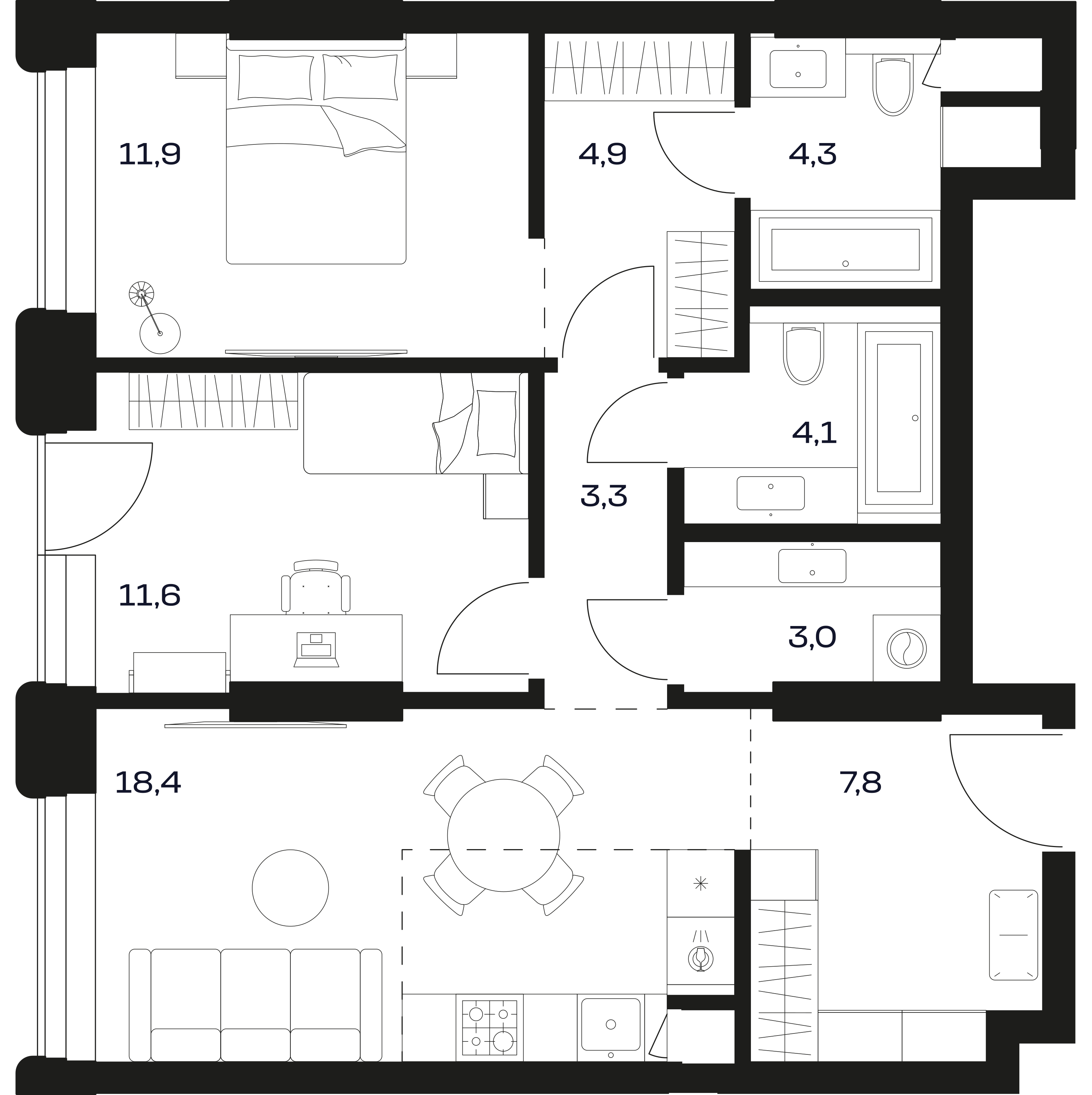 Планировка квартиры