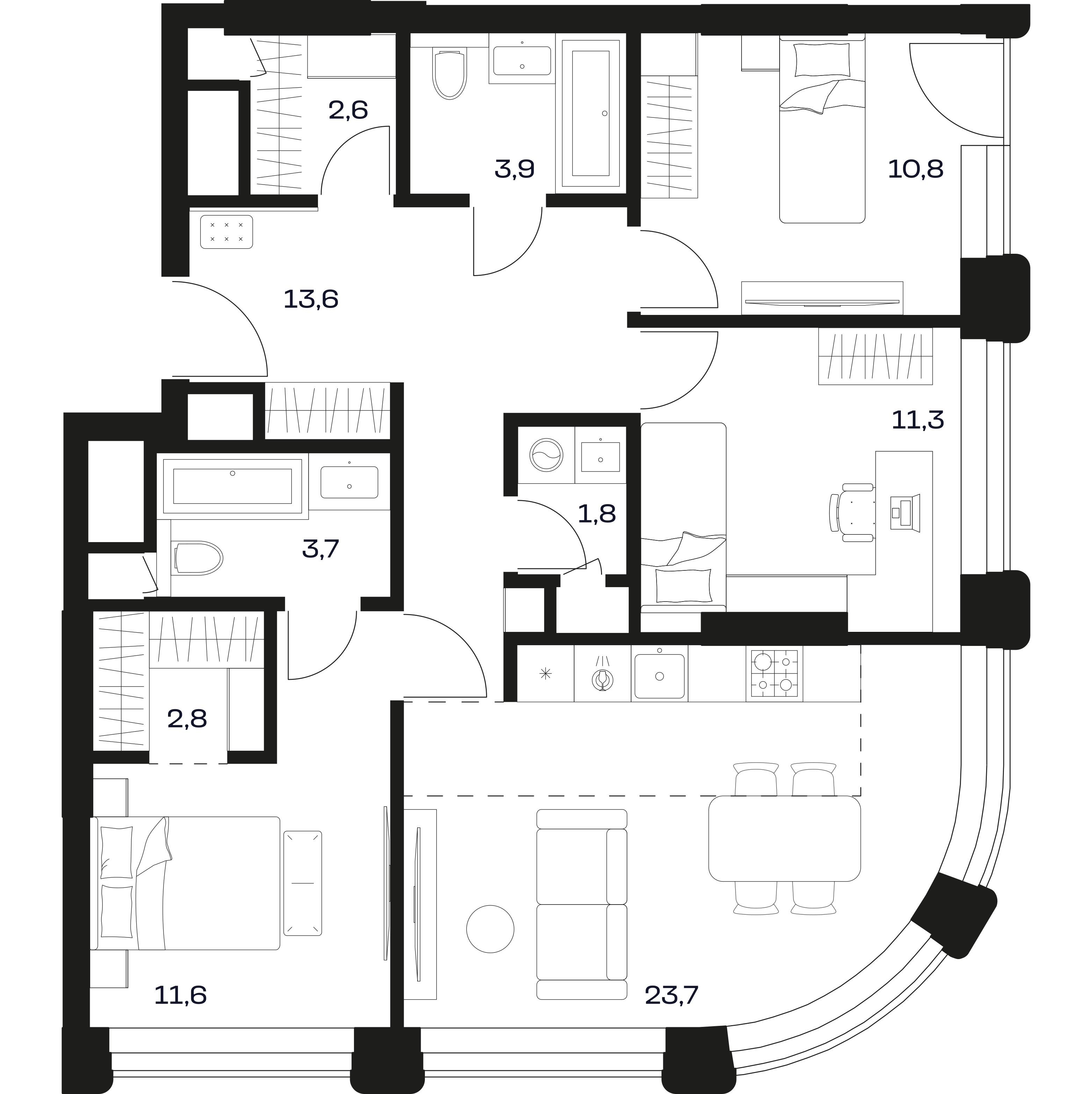 Планировка квартиры