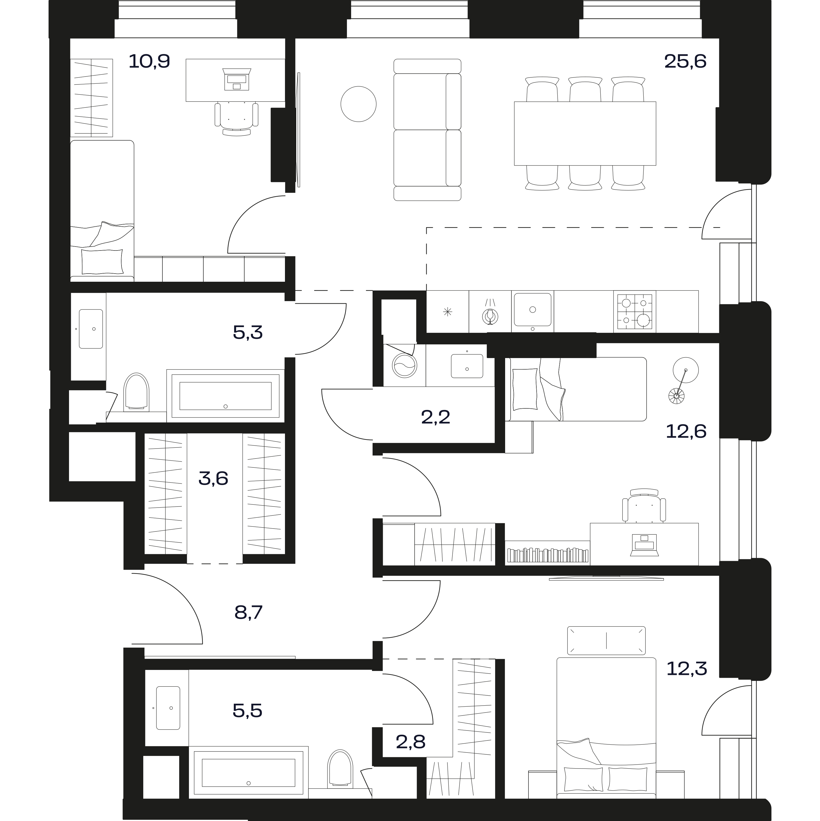 Планировка квартиры